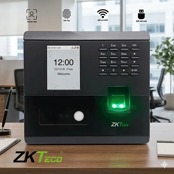 Zkteco MB10vl Máy chấm công khuôn mặt zkteco mb10vl