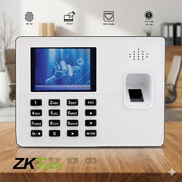 Zkteco k60 pro Máy chấm công vân tay Zkteco k60 Pro