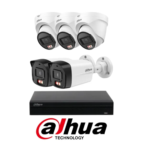 Trọn bộ 5 camera dahua