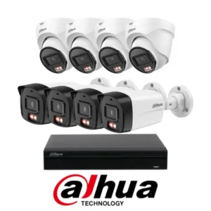 Trọn bộ camera 8 mắt IP Dahua 2MP