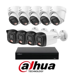 Trọn bộ camera 9 mắt IP Dahua 2MP
