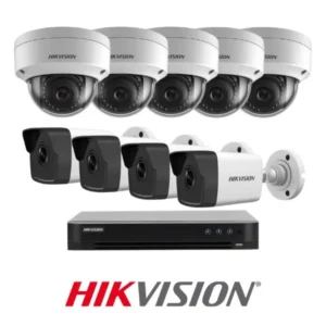Trọn bộ camera 9 mắt IP Hikvision 2.0MP