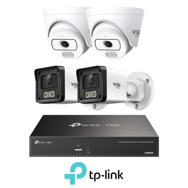 Trọn bộ camera IP 4 mắt Tplink