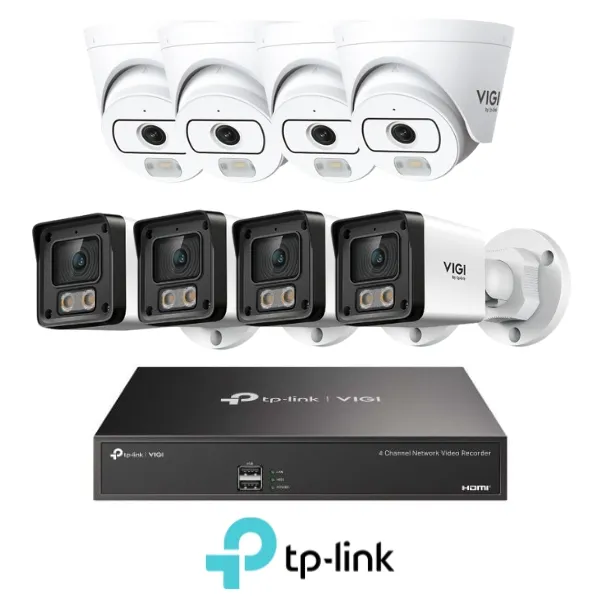 Trọn bộ camera IP 8 mắt Tplink