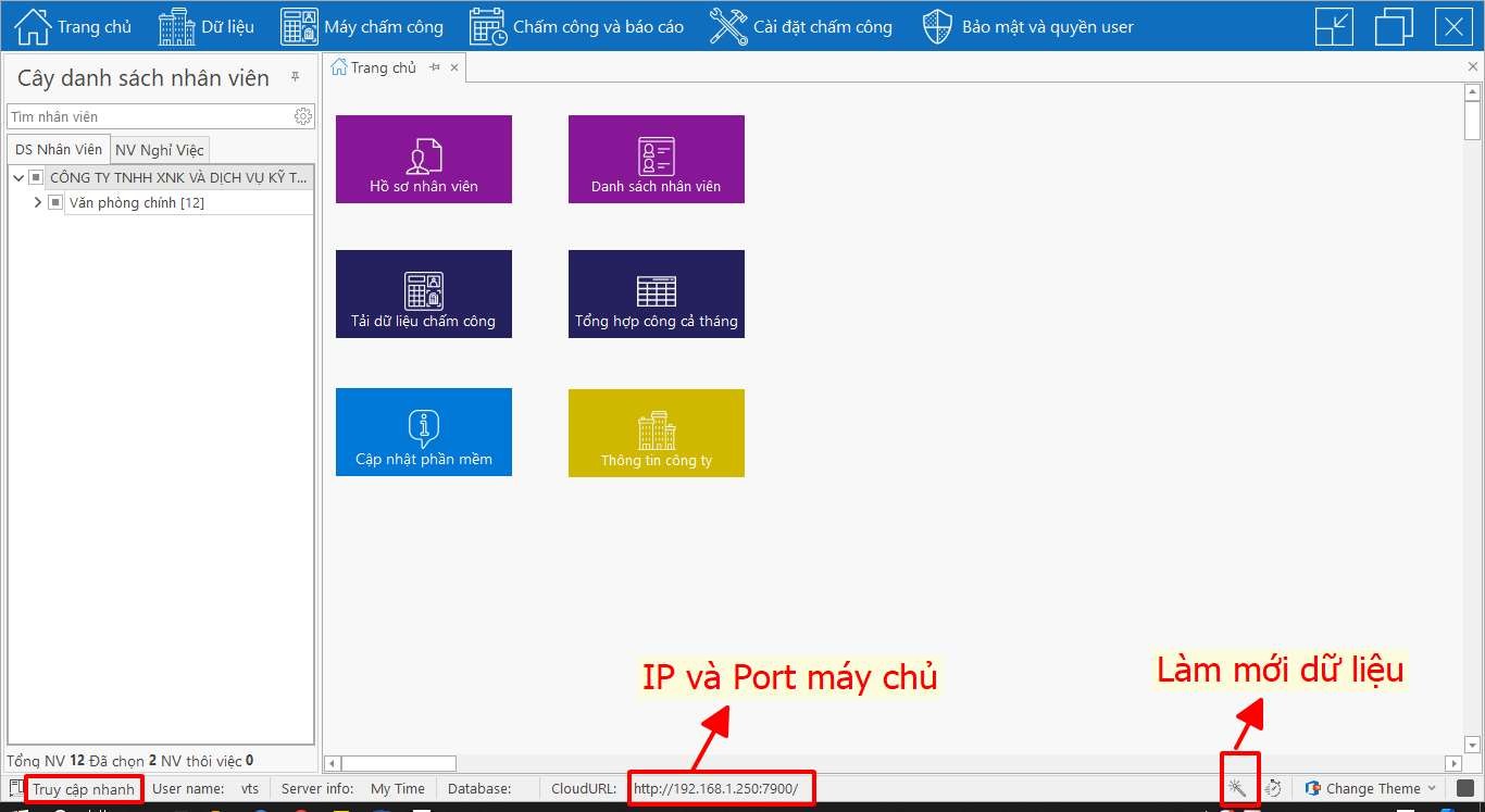 Phần mềm chấm công mytime