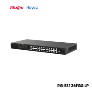 Switch PoE 24 cổng 100Mbps RUIJIE REYEE RG-ES126FGS-LP