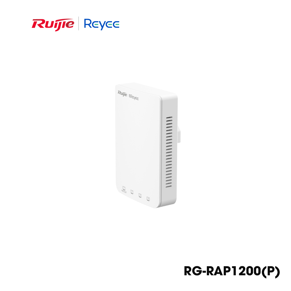 Access point WiFi 5 gắn tường Reyee RG-RAP1200(P)