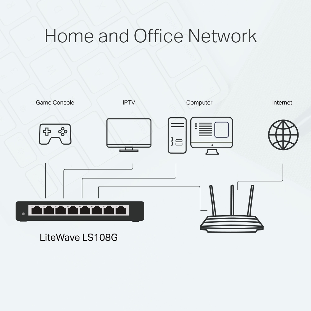 tplink-ls108g-4 LS108G - 4