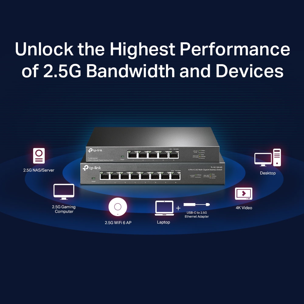 tplink-tl-sg105-m2-g3 TL-SG105-M2 - 3