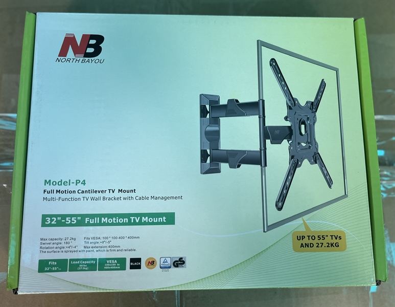 Giá Treo Tivi Nhập Khẩu North Bayou NB P4 (32-55inch), mẫu nhỏ, thiết kế mới
