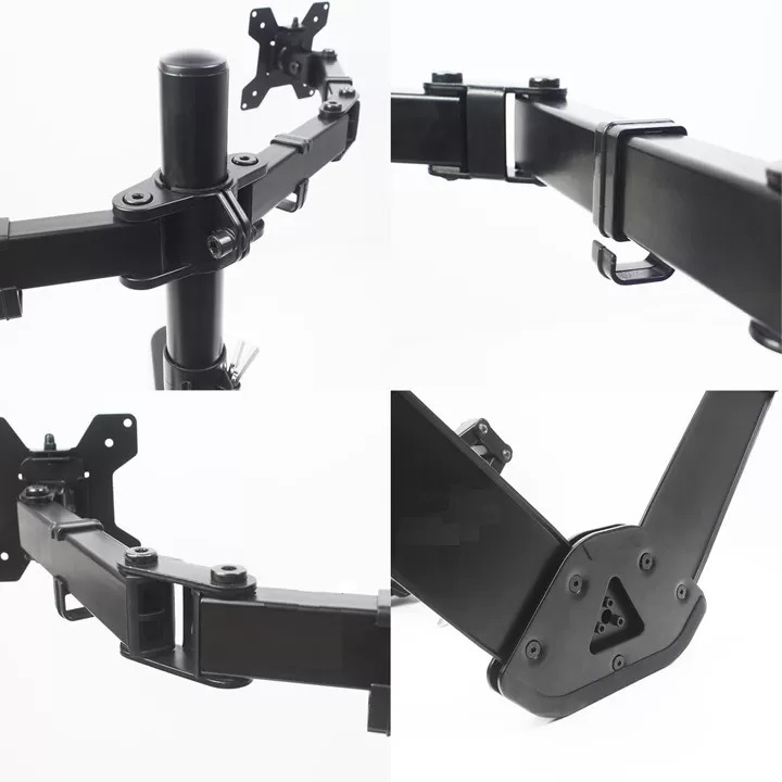 Giá treo màn hình máy tính M044 17″-27″ – 4 màn hình