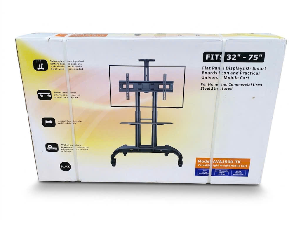 Giá treo TV di động AVA1500 TK (32″-75″) có khay đế camera