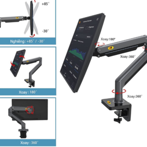 Giá treo màn hình LCD đa năng North Bayou NB G45 22″ – 40″