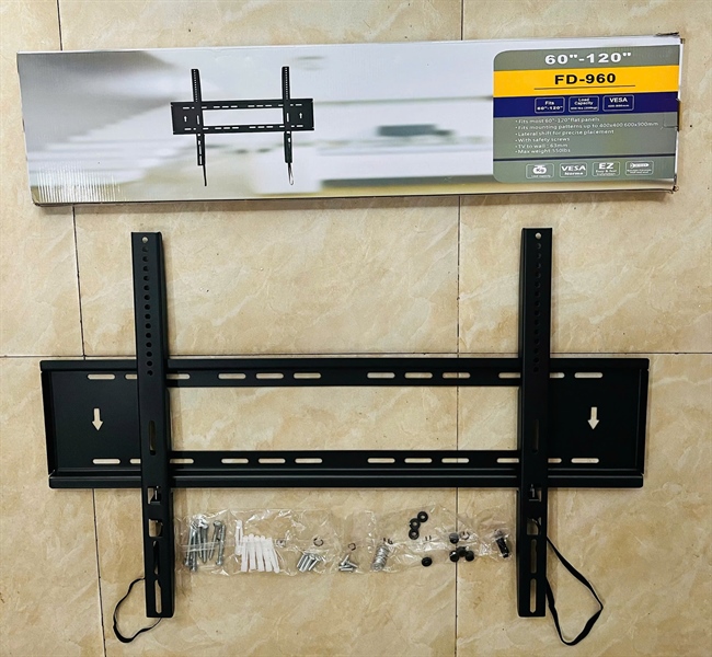 Giá treo TV cố định áp sát tường FD-960 (60″- 120″) inch