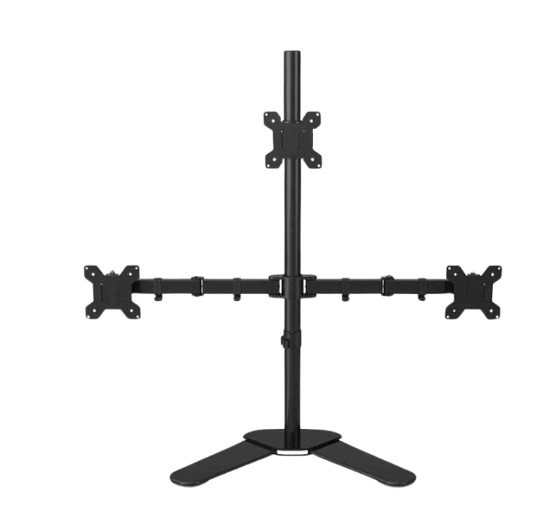 Giá treo màn hình máy tính M043 13″-27″ – 03 màn hình