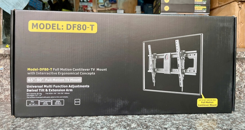 Khung treo TV nghiêng sát tường North Bayou DF80-T (65″-90″) inch