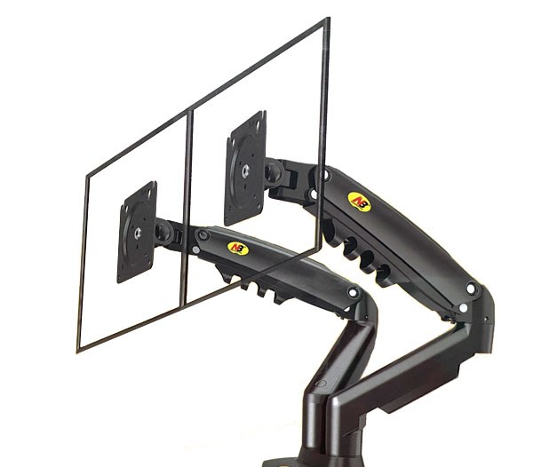 Giá treo 2 màn hình máy tính North Bayou NB (22″ – 32″) F195A