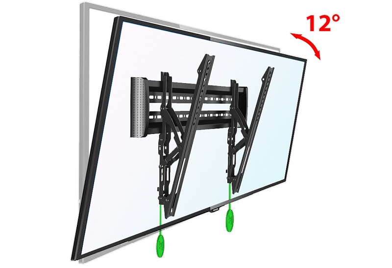 Khung treo TV nghiêng, gật gù E92 – GG (32″ – 65″) – Giá chưa VAT