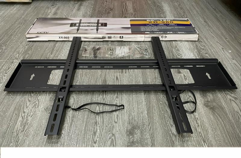 Giá treo TV cố định nhập khẩu sát tường XR960 (60″- 120″) dùng cho màn hình siêu lớn, tải trọng lên tới 120kg