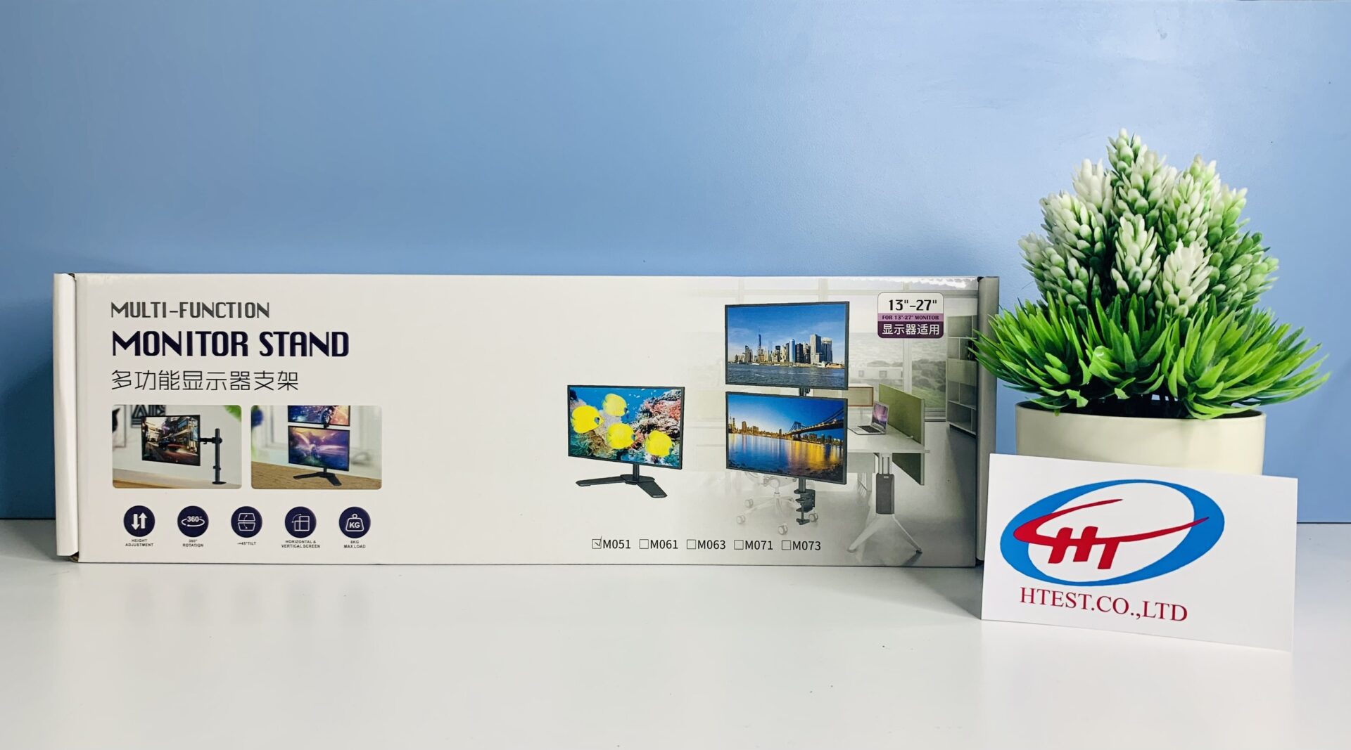 Giá treo màn hình máy tính M051 17″-27″ – 01 màn hình