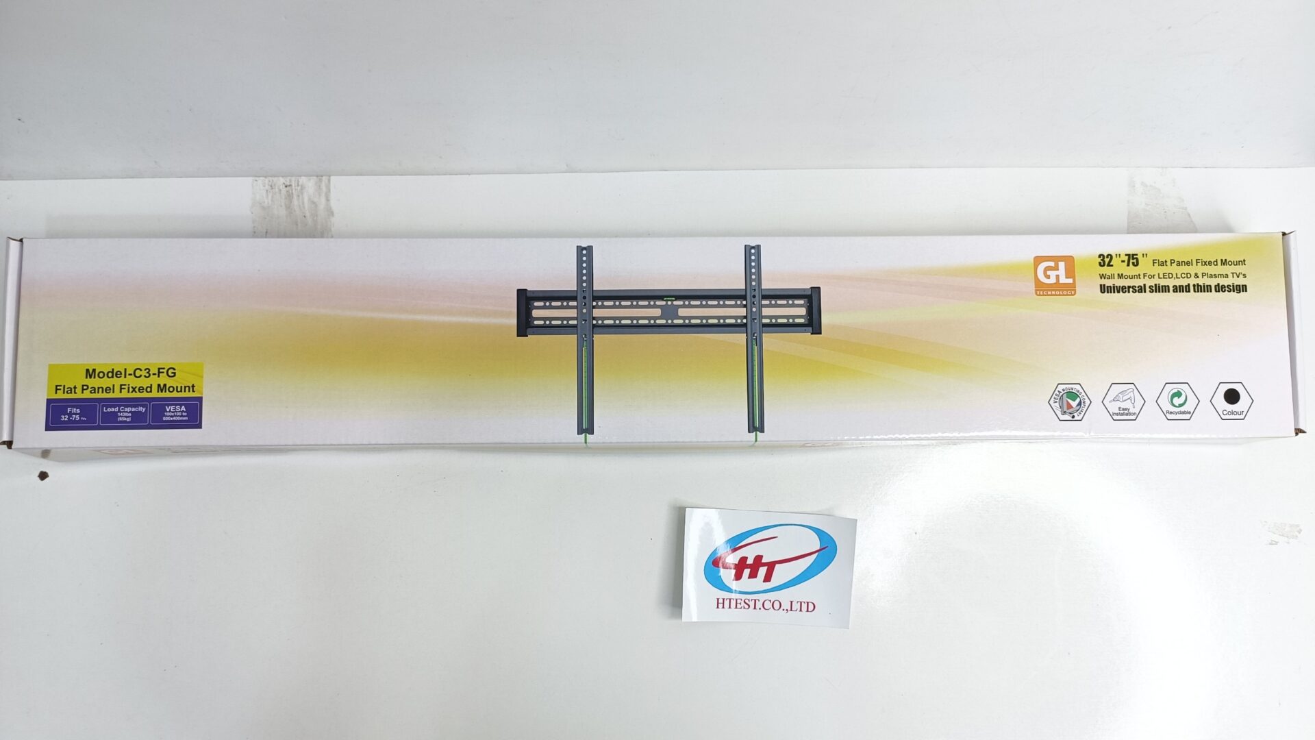 Khung treo Tivi sát tường NB C3F (32″- 75″) nhập khẩu chính hãng