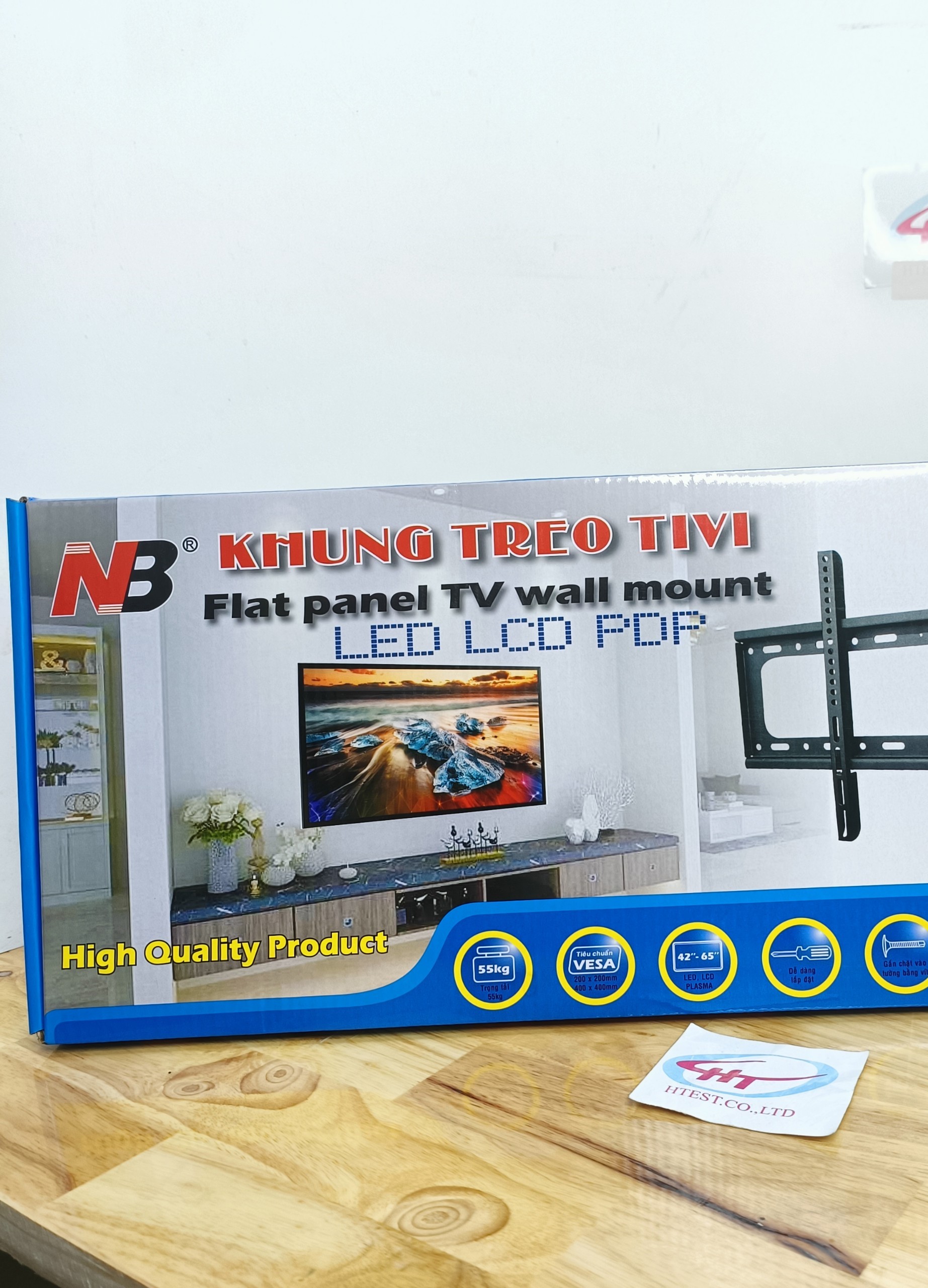 Khung treo TV 42″-65″ Cố định Led bản NB: 65 CĐ